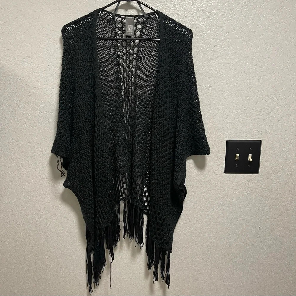 Vince Camuto Knitted Shawl
